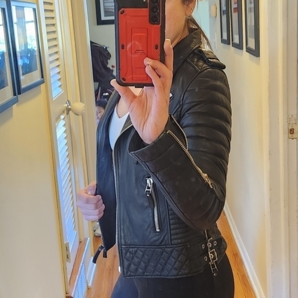 BODA SKINS KAY MICHAELS LEATHER JACKET 2 - Picture 6 of 16